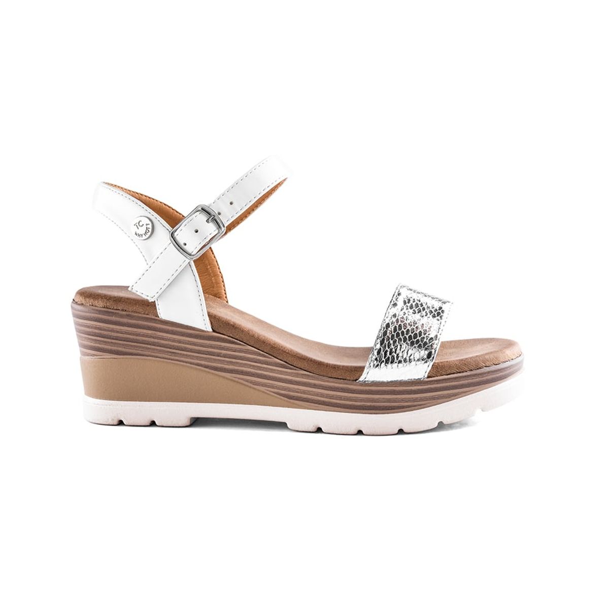 TIME CHOPPER - Sandalias Time Chopper 3Z79411-1 White - Mujer