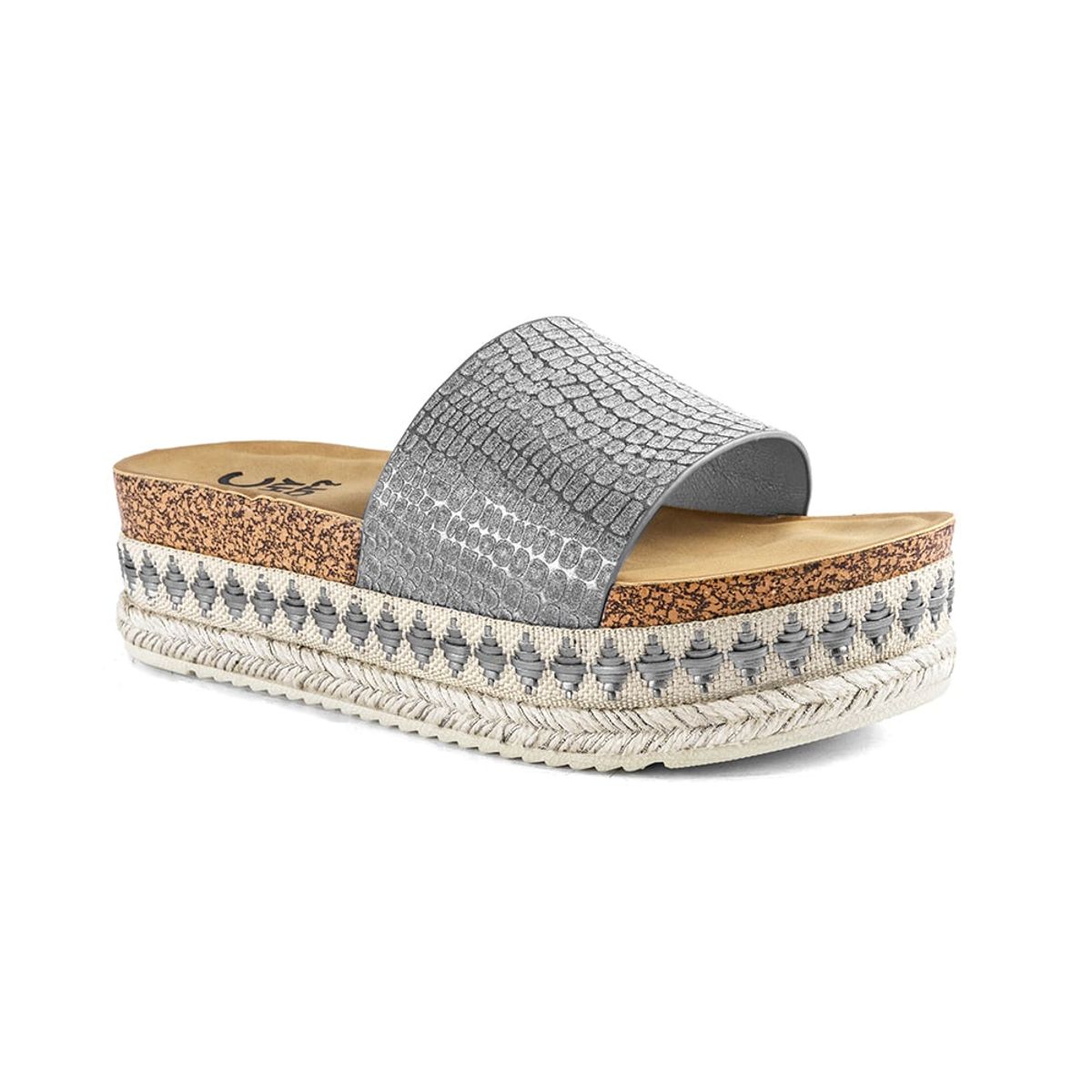 TIME CHOPPER - Sandalias Time Chopper H7532-13 Pewter - Mujer