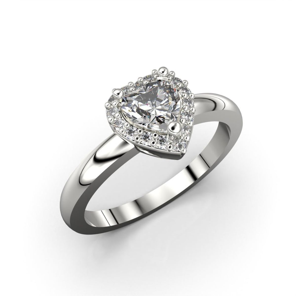 LUYA JOYERÍA - Anillo Corazòn C++ de Luya