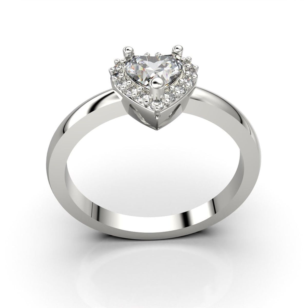 LUYA JOYERÍA - Anillo Corazòn C++ de Luya