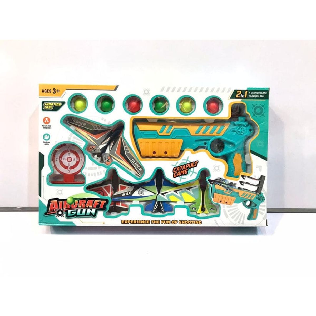 OEM - Cañon  Lanza aviones turquesa