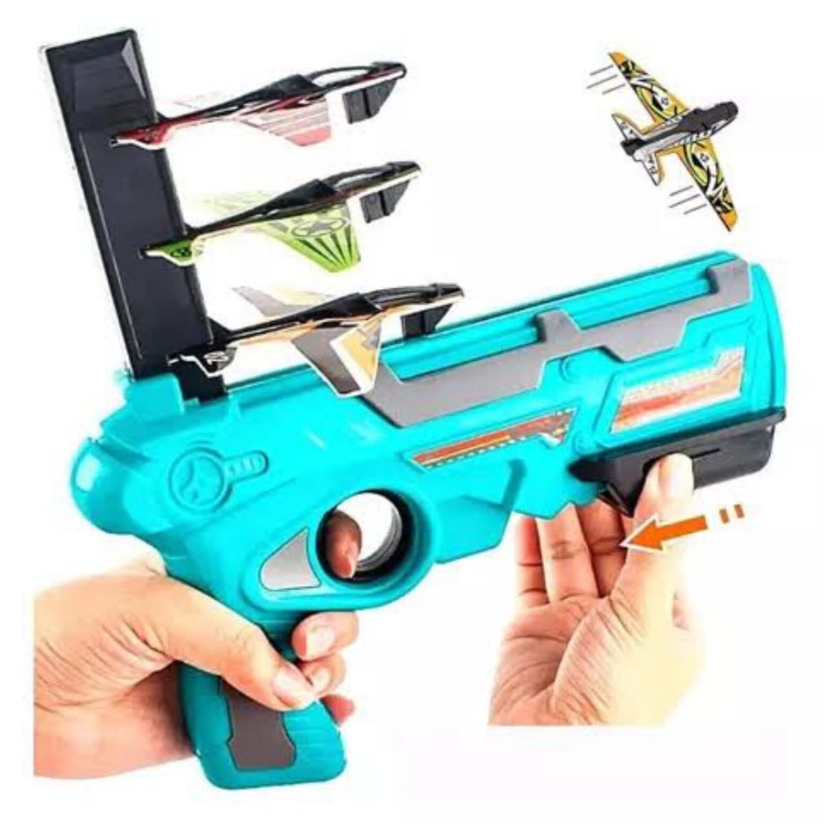 OEM - Cañon  Lanza aviones turquesa