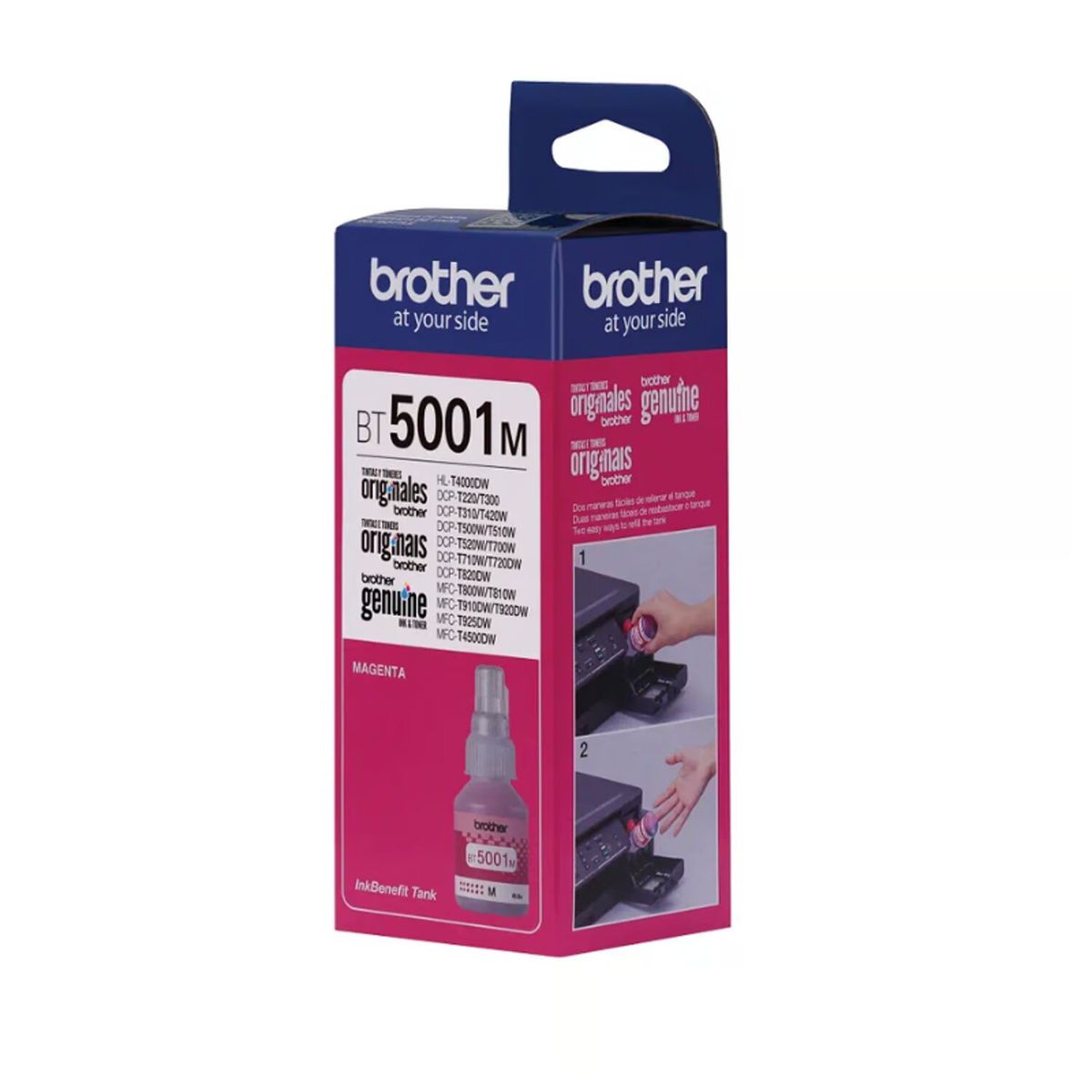 BROTHER - Botella de Tinta Brother BT5001M Magenta