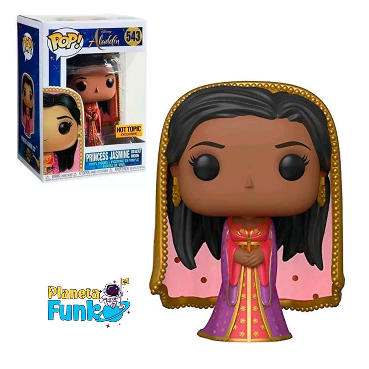 FUNKO - ALADINO JASMINE DESERT MOON FUNKO POP EXCLUSIVO 543