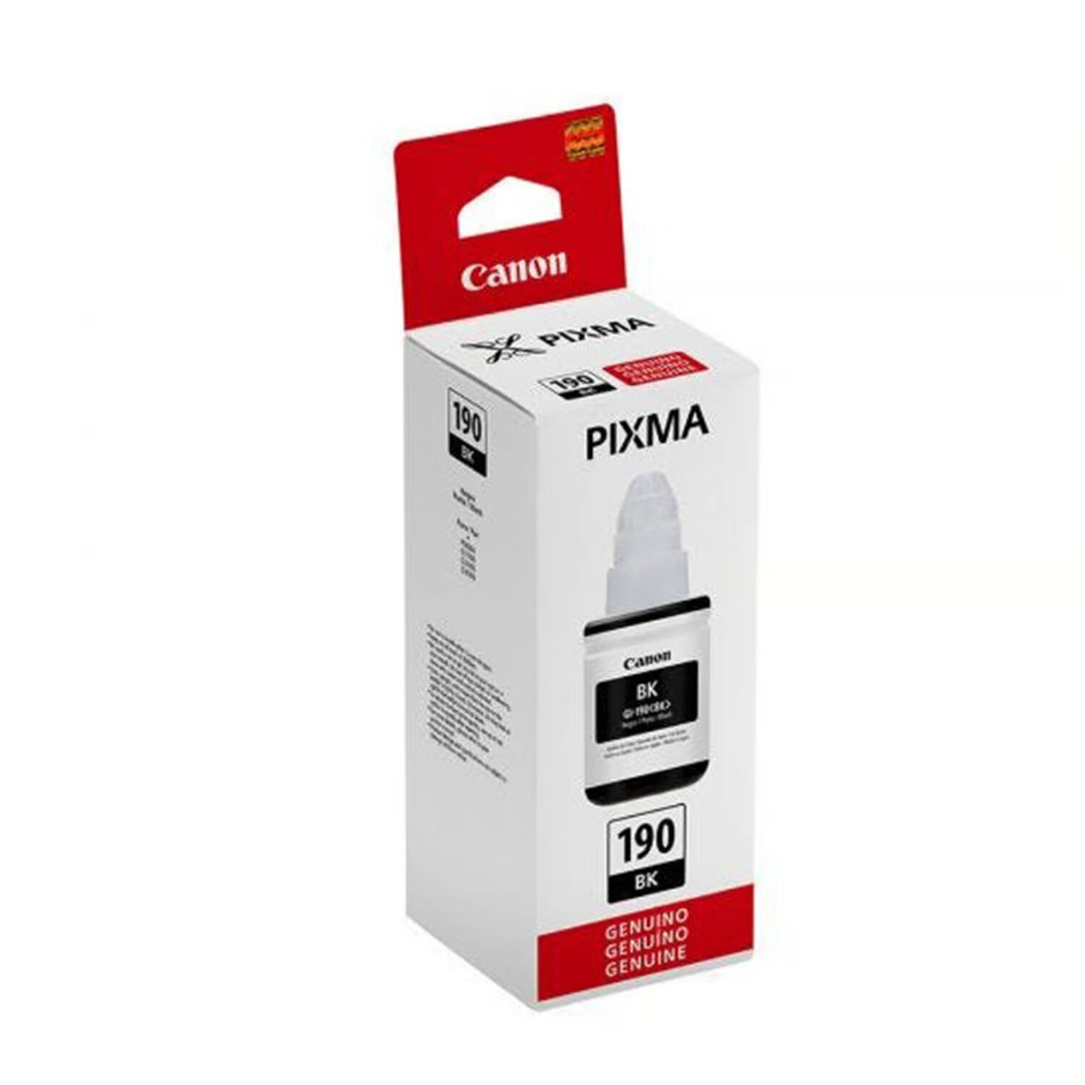 CANON - Botella de Tinta Canon GI-190BK Negro
