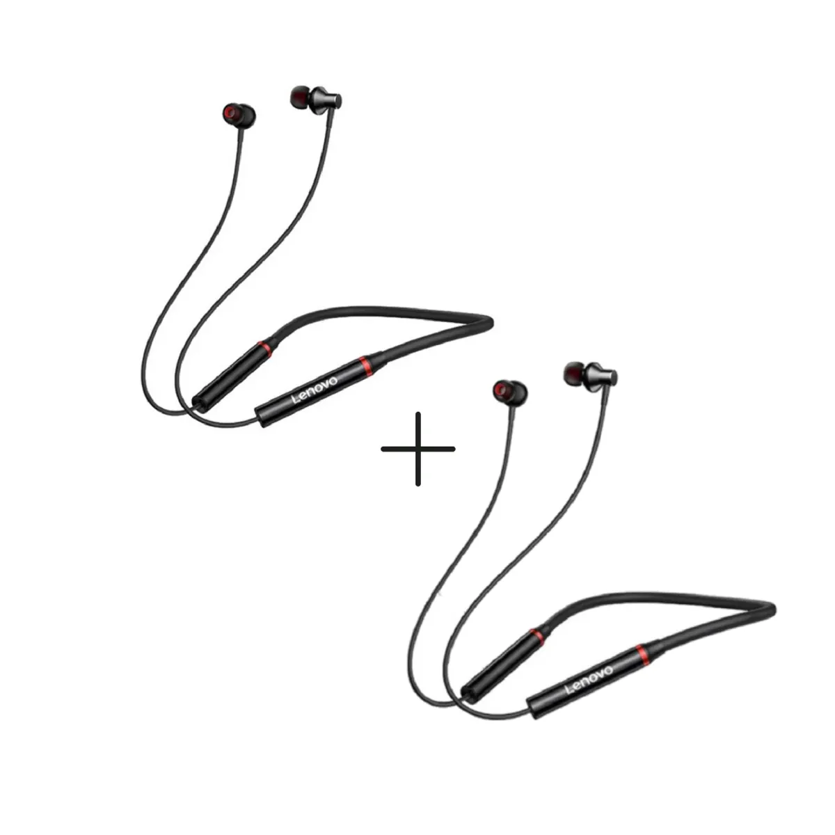 LENOVO - Audífono Deportivos Bluetooth Lenovo HE05X Pack x 2 UNIDADES