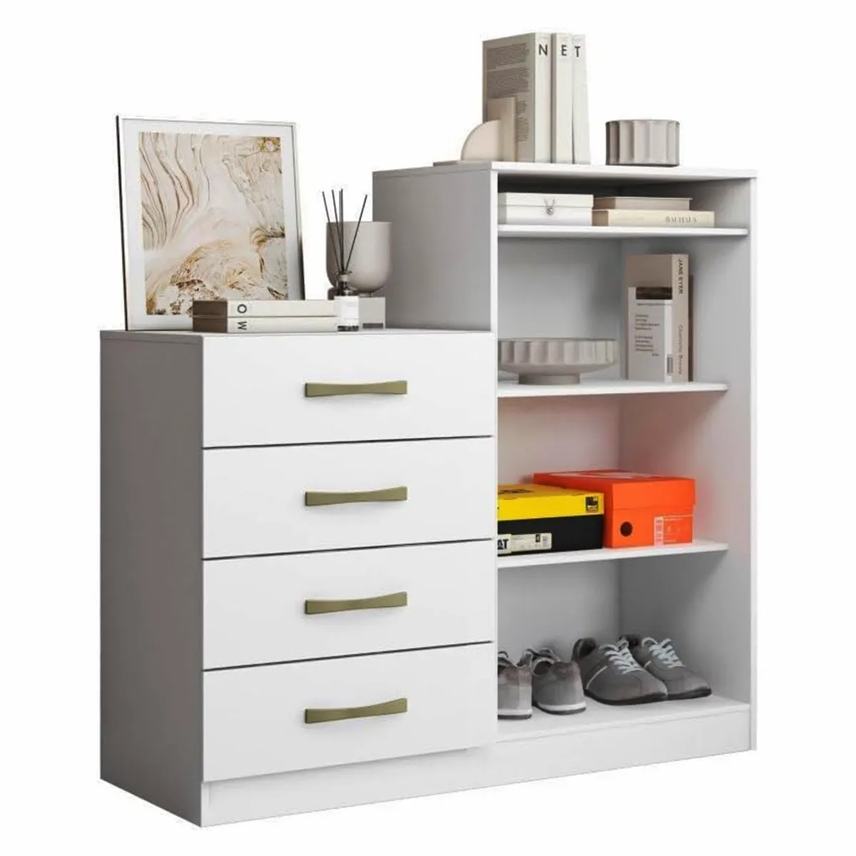 DIBA MUEBLES - Armario Zapatera con 4 Cajones Infantil Kilian DIBA Muebles