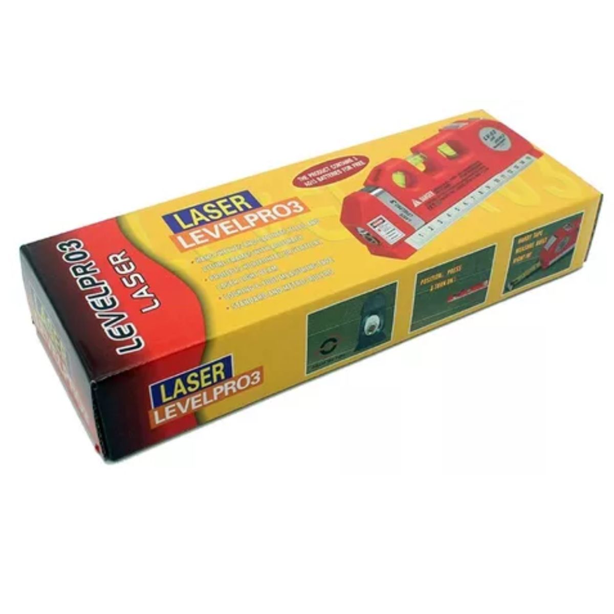 GENERICO - Herramienta de línea de nivel láser kit de nivel láser