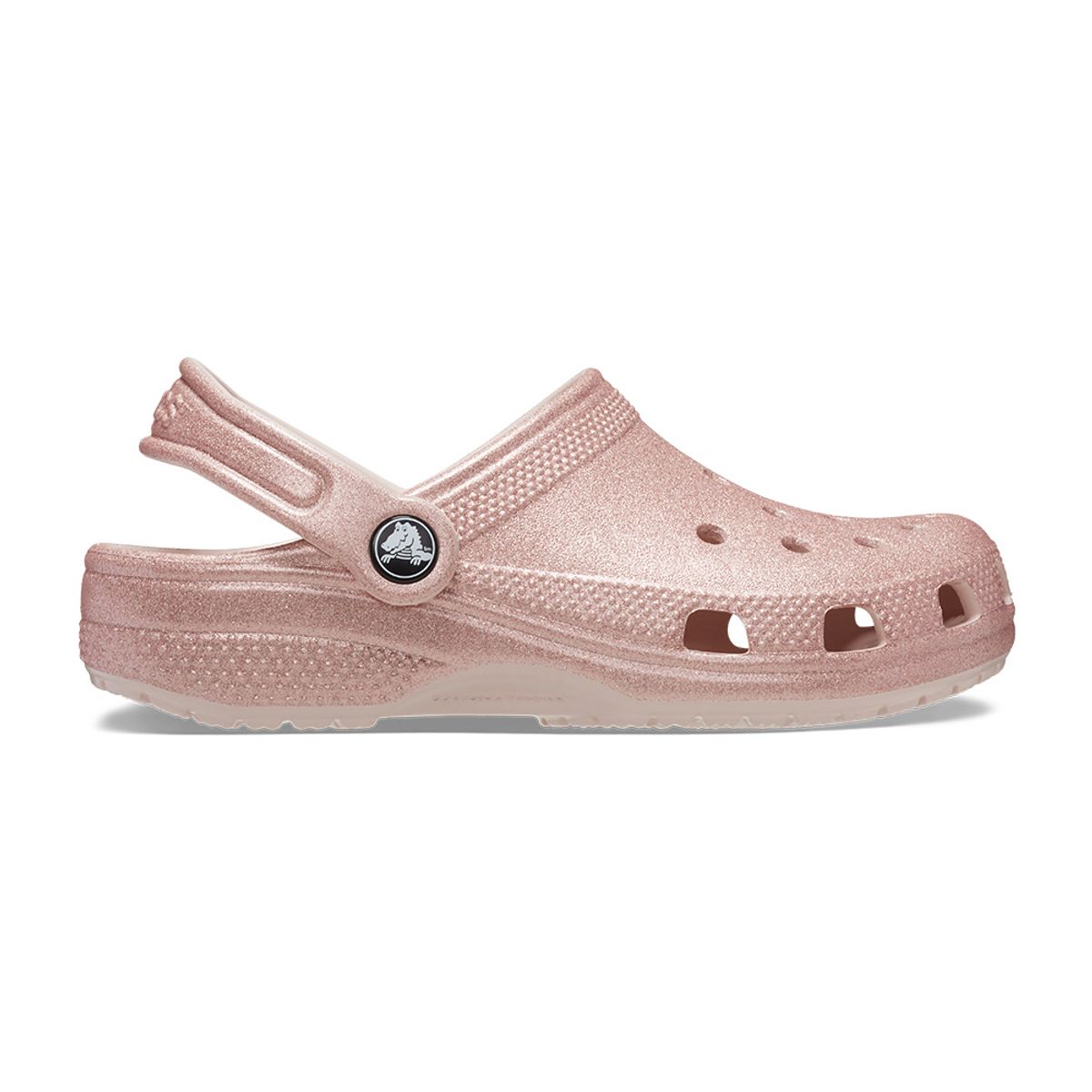 CROCS - Zuecos CROCS Classic Glitter Clog K Quartz Glitter Niños