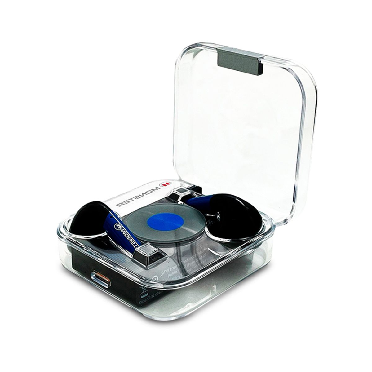 MONSTER AUDIO - Audífonos Bluetooth Gamer Monster XKT01 Azules