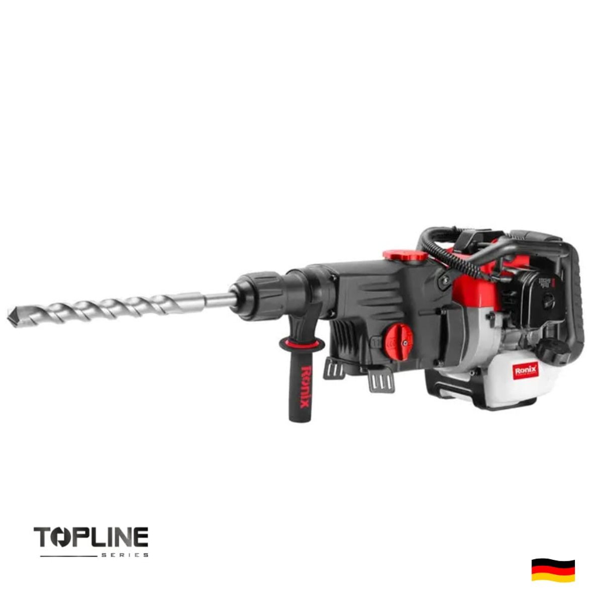 RONIX - Rotomartillo 1000W 12J a Gasolina 10.5KG RONIX 2790