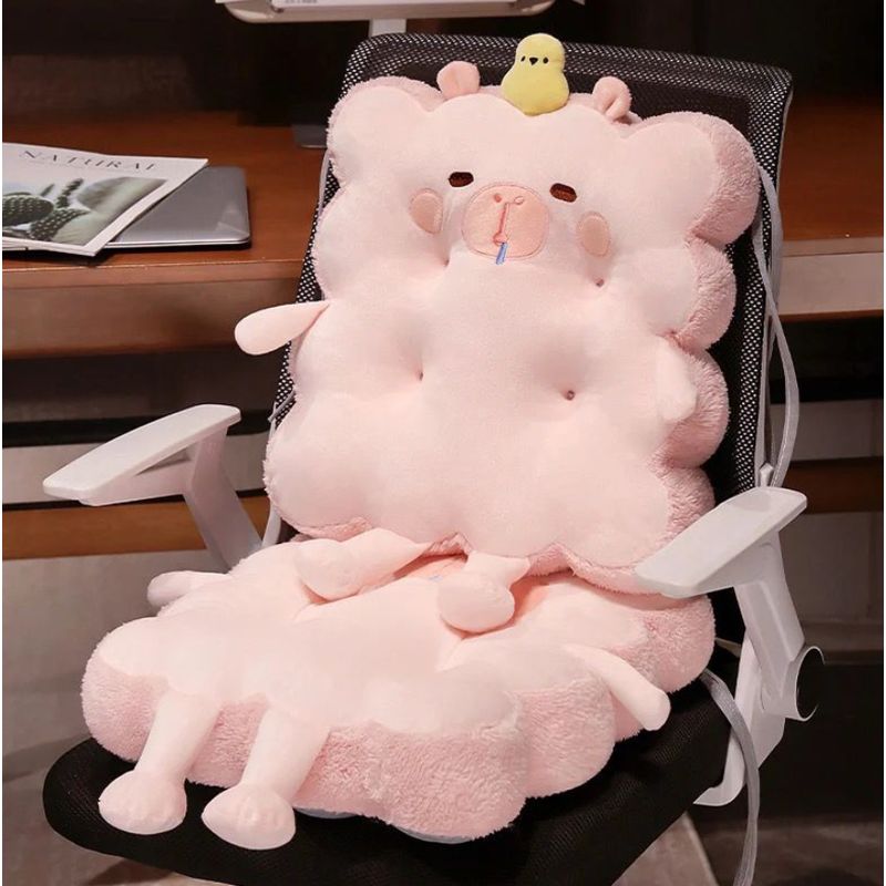 GENERICO - COJIN PARA ASIENTO DISEÑO CAPIBARA