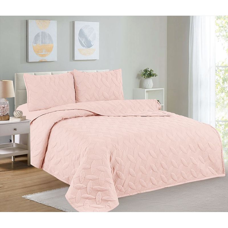 CASATEX - Cubrecama + Juego de sabanas 1.5 plazas 100% Algodón - 4 Piezas