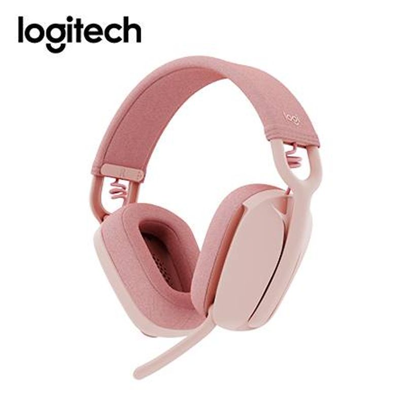 LOGITECH - Audífono Bluetooth Logitech Zone Vibe 100 Wireless C/ Micrófono - Rosa