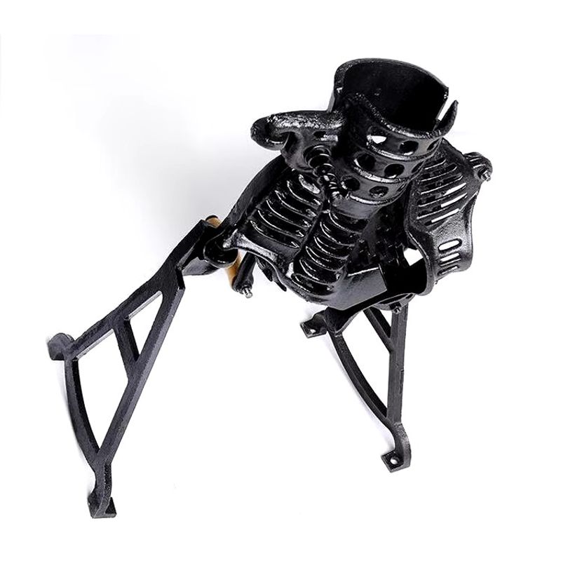 GENERICO - DESGRANADORA DE MAIZ MANUAL CON PATAS CON MANIVELA