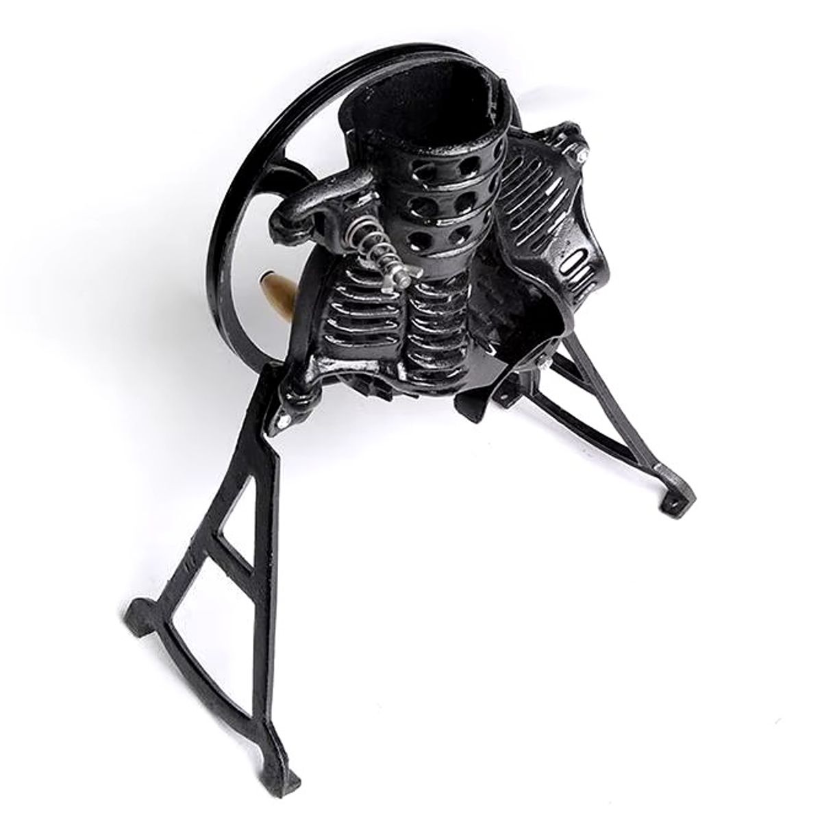 GENERICO - DESGRANADORA DE MAIZ MANUAL CON PATAS CON MANIVELA