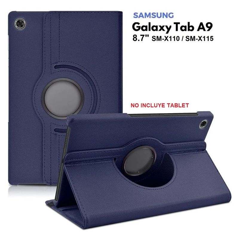 GENERICO - Funda Giratoria 360° para Samsung Tab A9 8.7 SM-X110 Case Protector