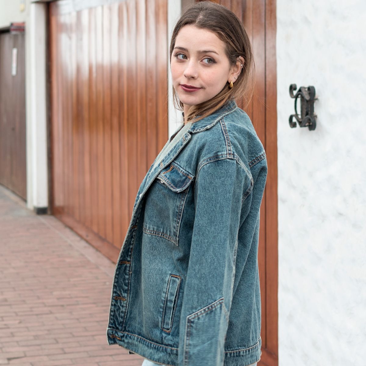 DESIRE - Casaca Jean Charo Oversize Desire