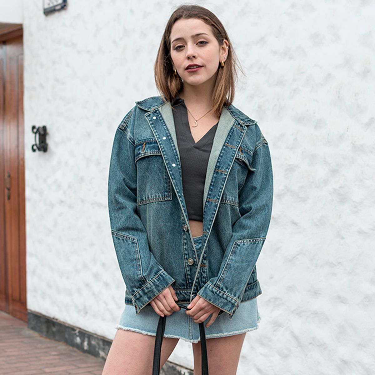 DESIRE - Casaca Jean Charo Oversize Desire