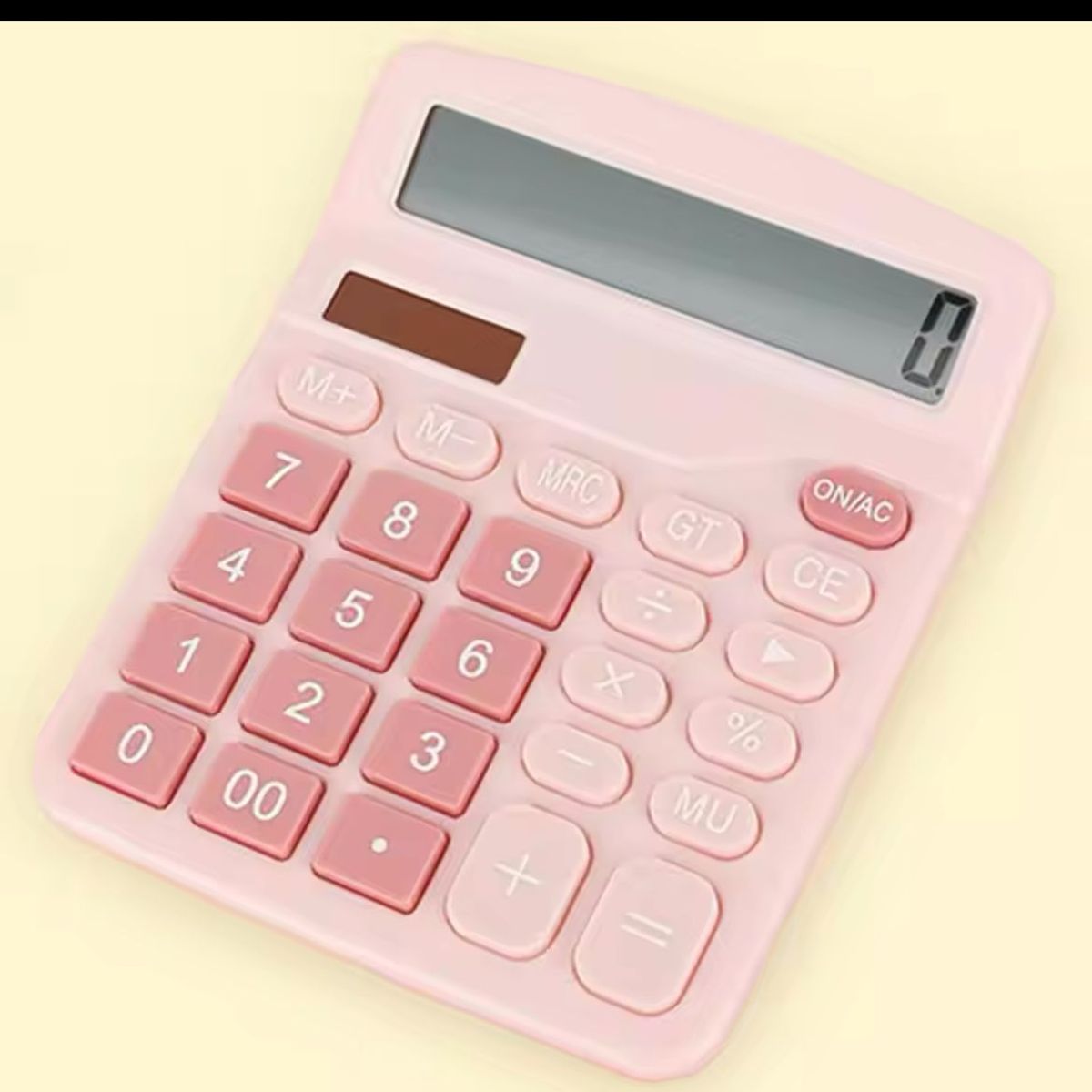 GENERICO - CALCULADORA SOLAR RECARGABLE 