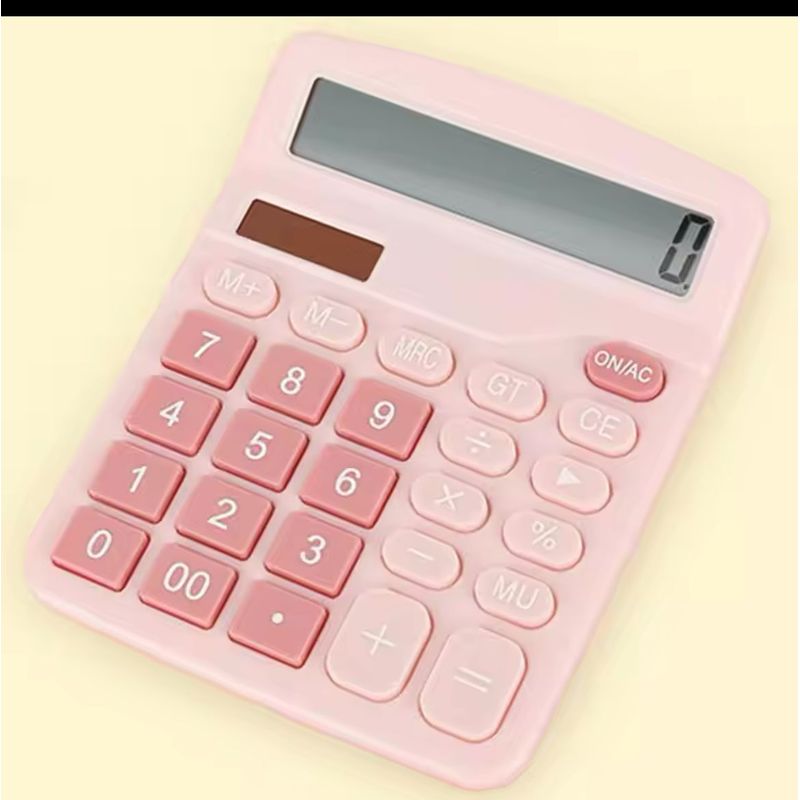 GENERICO - CALCULADORA SOLAR RECARGABLE 