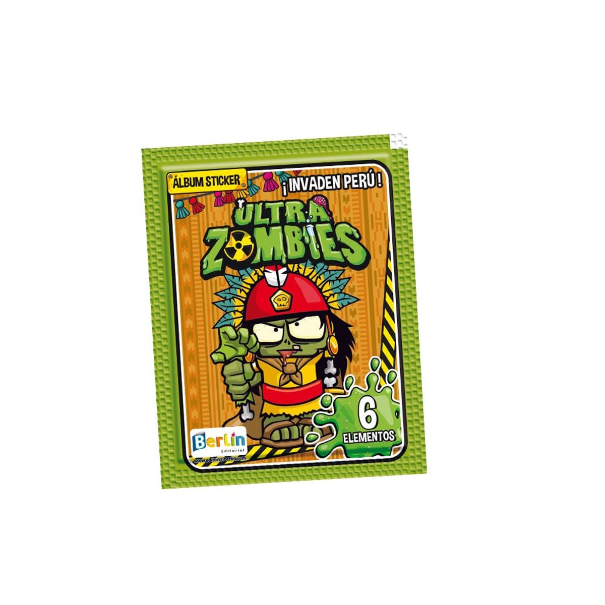 EDITORIAL BERLIN - ALBUM ULTRA ZOMBIES, PAQUETON de 50 sobres