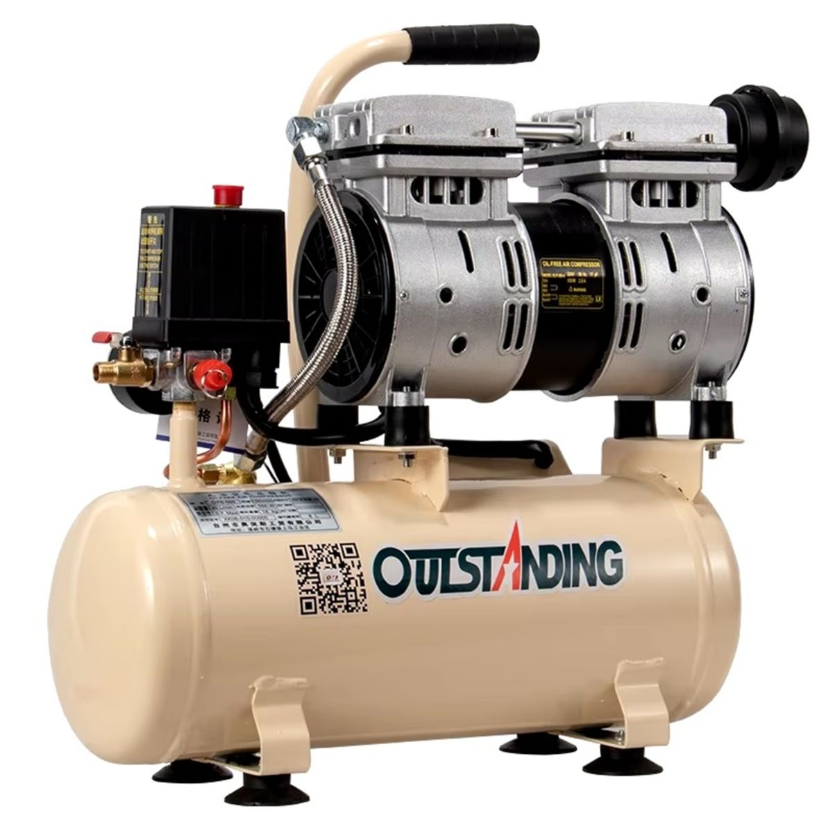 GENERICO - COMPRESORA OUTSTANDING 34HP 100PSI  40LMIN 1380RMIN 8L