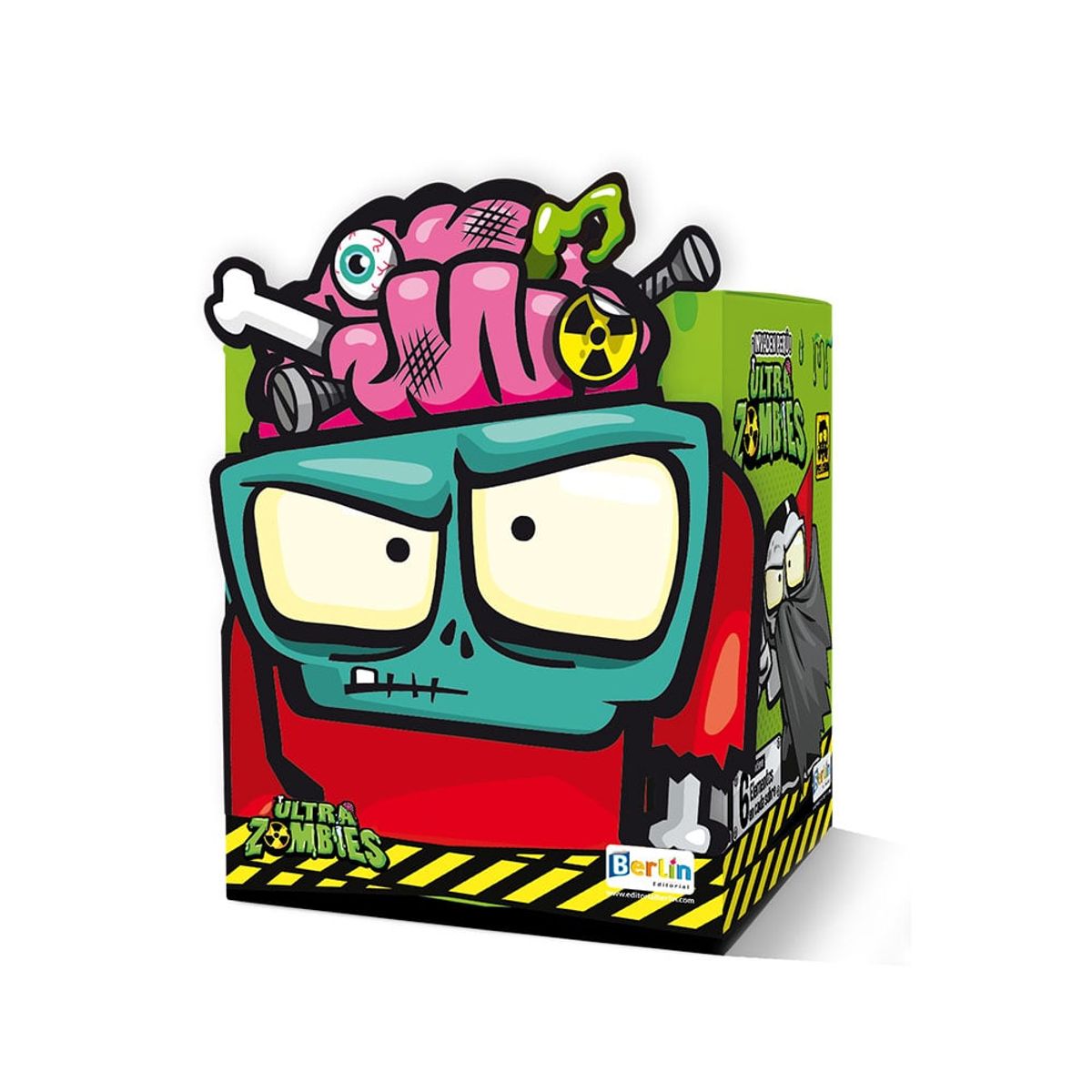 EDITORIAL BERLIN - ALBUM ULTRA ZOMBIES, ALBUM TAPA BLANDA + 2 PAQUETONES (100 sobres)