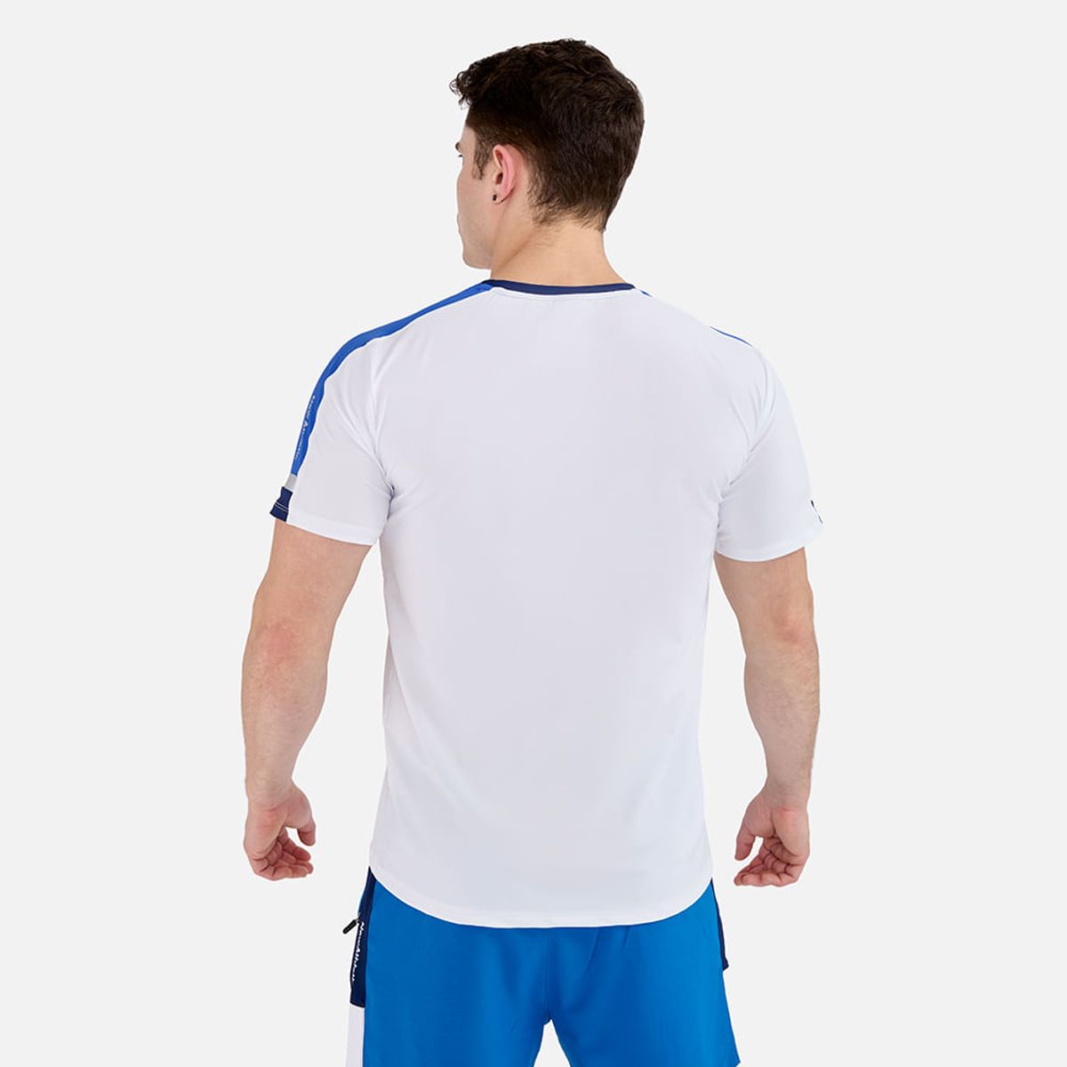 NEW ATHLETIC - Polo Mc New Athletic Izan Blanco Con Azulino Hombre
