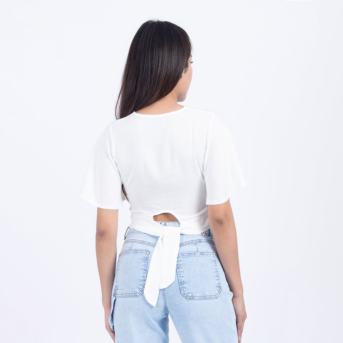 MOCALY - Blusa Casual Mujer en Lino Licrado