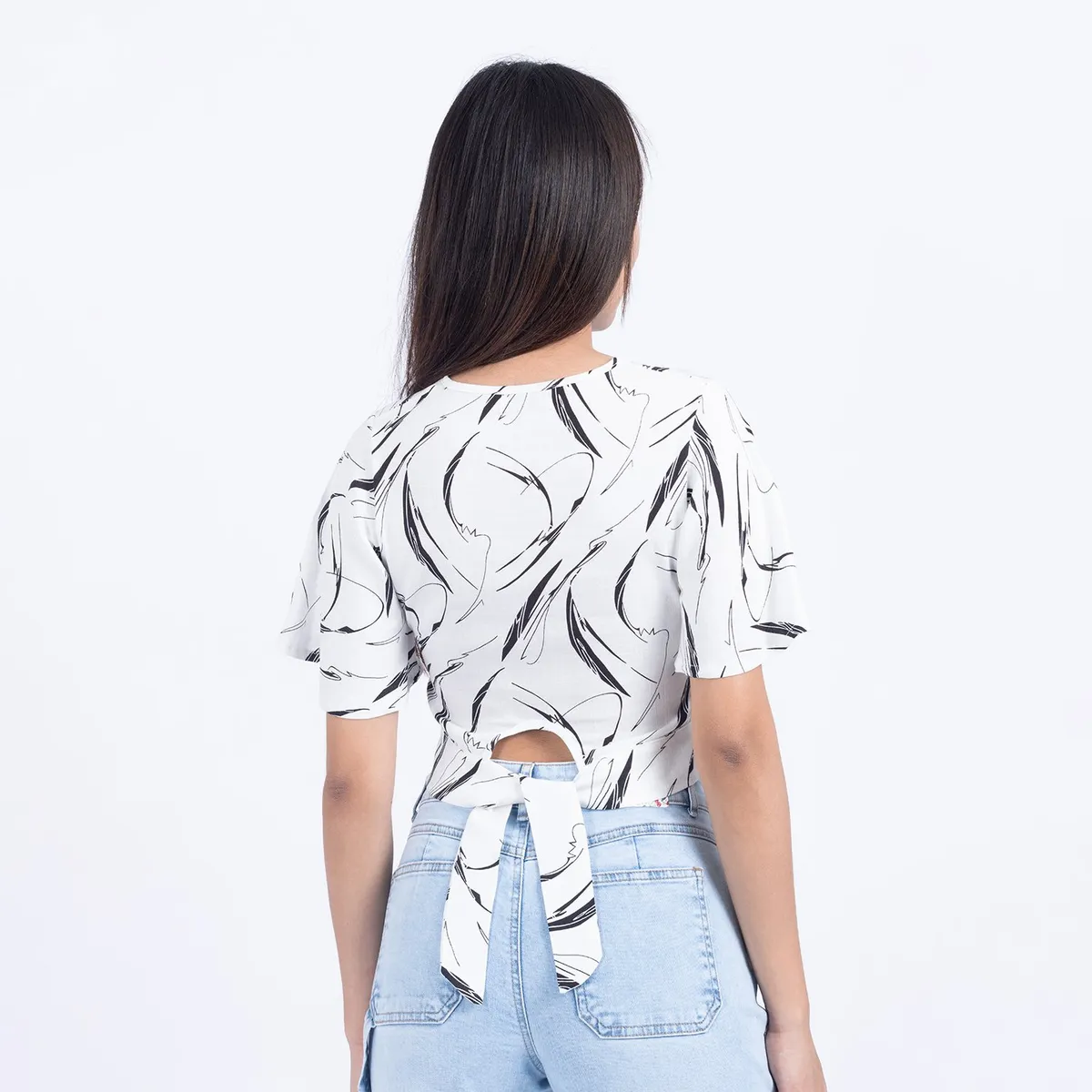 MOCALY - Blusa Casual Mujer en Lino Licrado