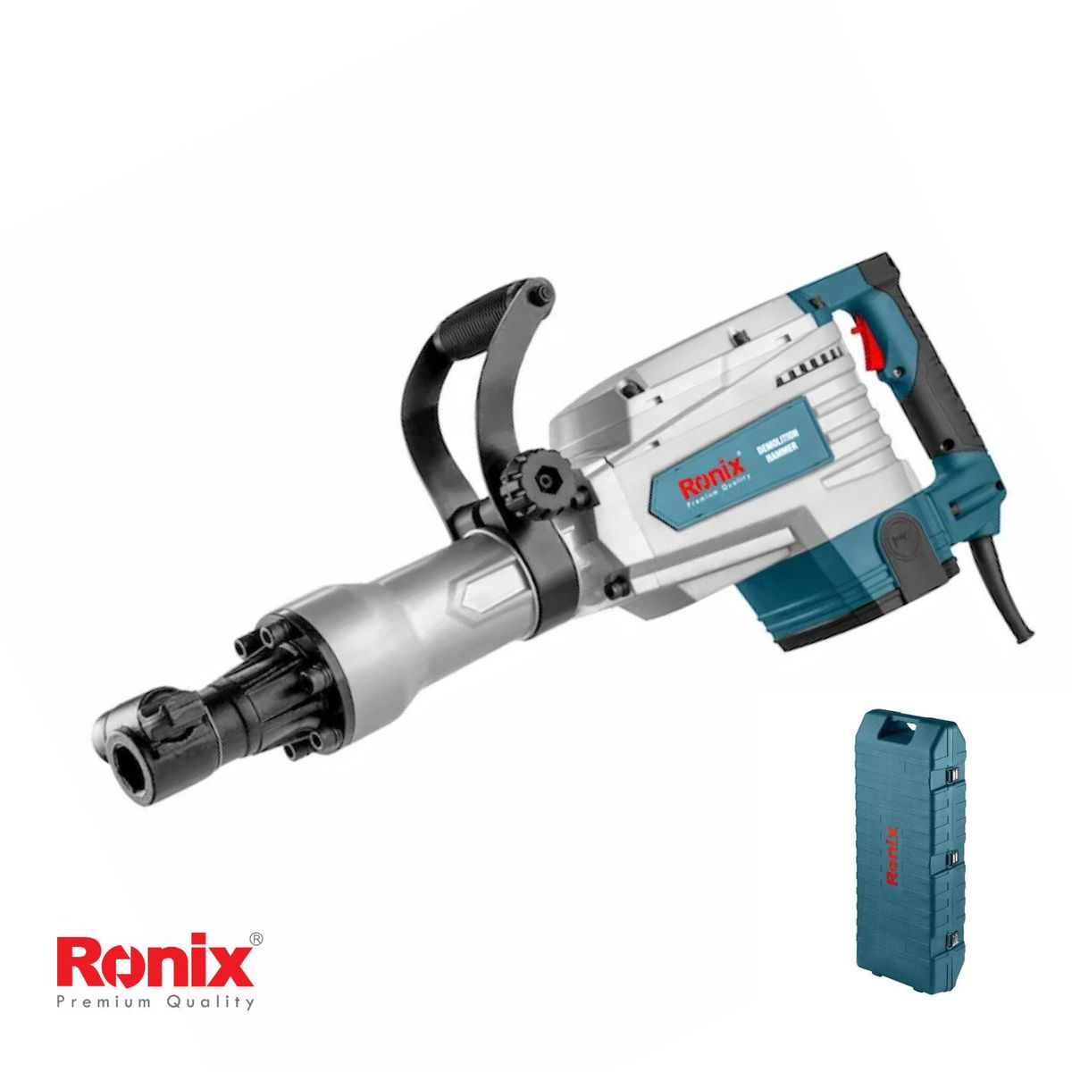 RONIX - Martillo Demoledor 16 KG 1600W 46J SDS HEX RONIX 2816L