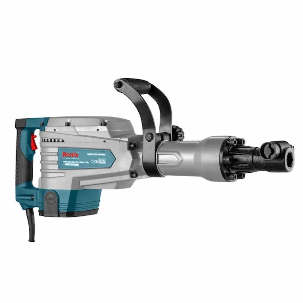 RONIX - Martillo Demoledor 16 KG 1600W 46J SDS HEX RONIX 2816L