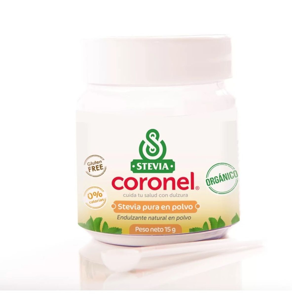 STEVIA CORONEL - Stevia Pura Orgánica en Polvo x 15 gr. - Stevia Coronel