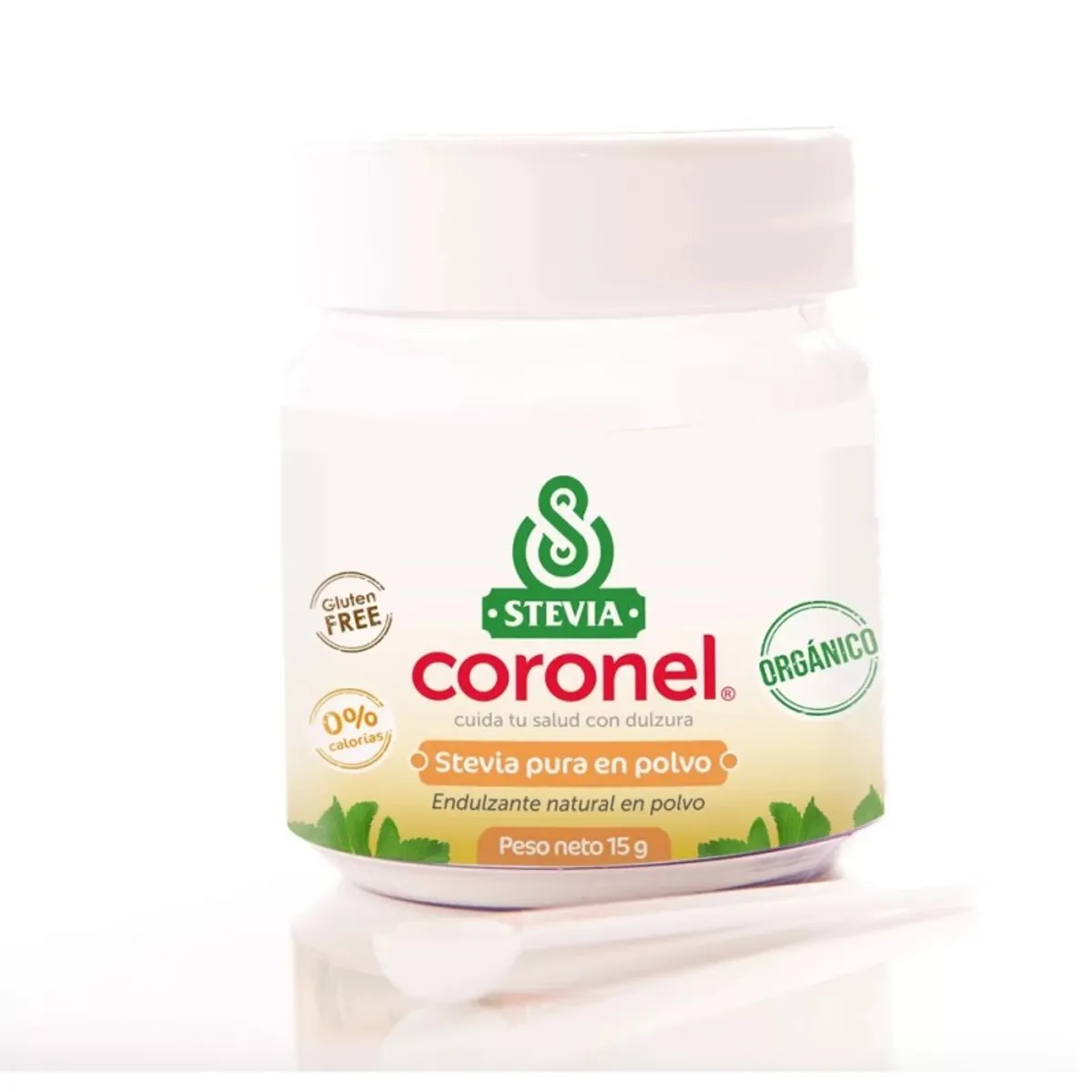 STEVIA CORONEL - Stevia Pura Orgánica en Polvo x 15 gr. - Stevia Coronel