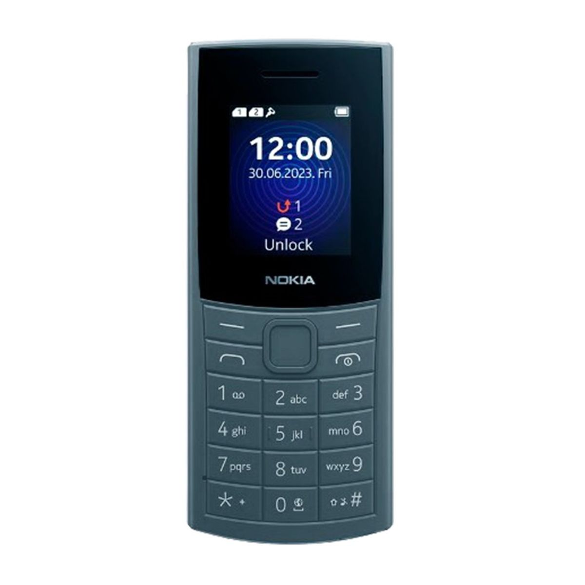 NOKIA - Celular Nokia 110 TA-1563 Dual Sim 4G Bluetooth FM Gris Azulado
