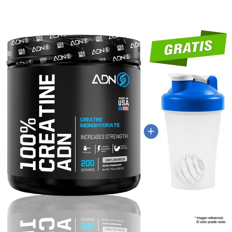ADN - Creatina ADN Nutrition 500gr Americana
