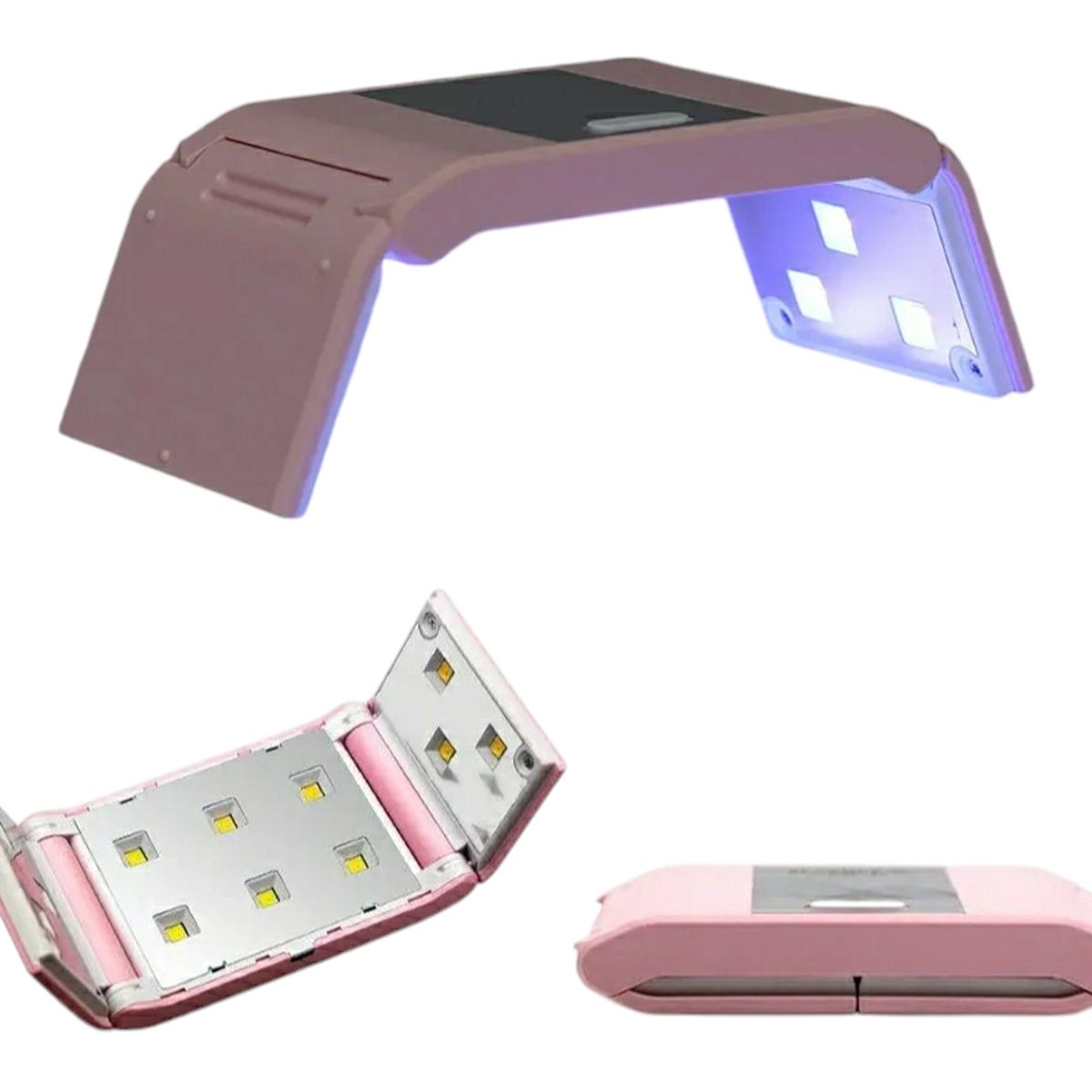 GENERICO - MINI LAMPARA DE UÑAS LED UV PORTÁTIL Y PLEGABLE