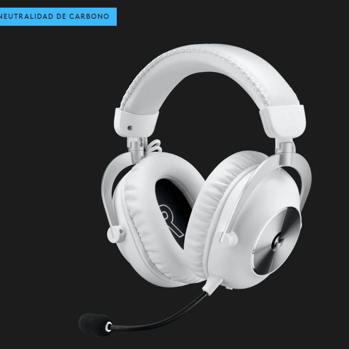 LOGITECH - LOGITECH PRO X2 LIGHTSPEED WHITE  (GRAPHENE DRIVER) AURICULAR GAMER
