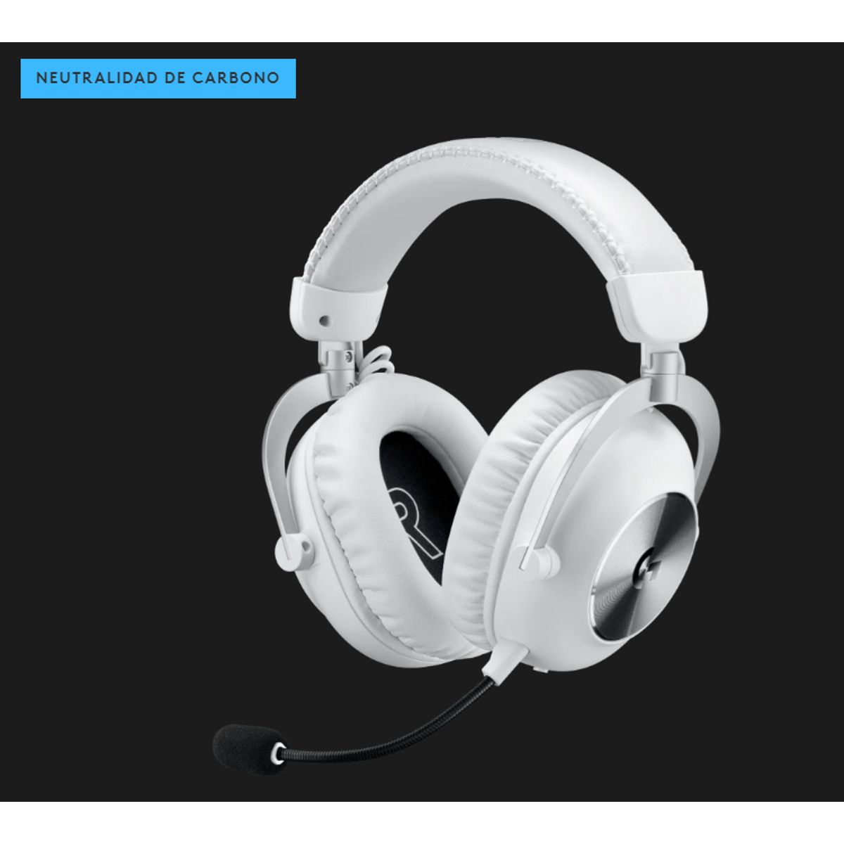 LOGITECH - LOGITECH PRO X2 LIGHTSPEED WHITE  (GRAPHENE DRIVER) AURICULAR GAMER