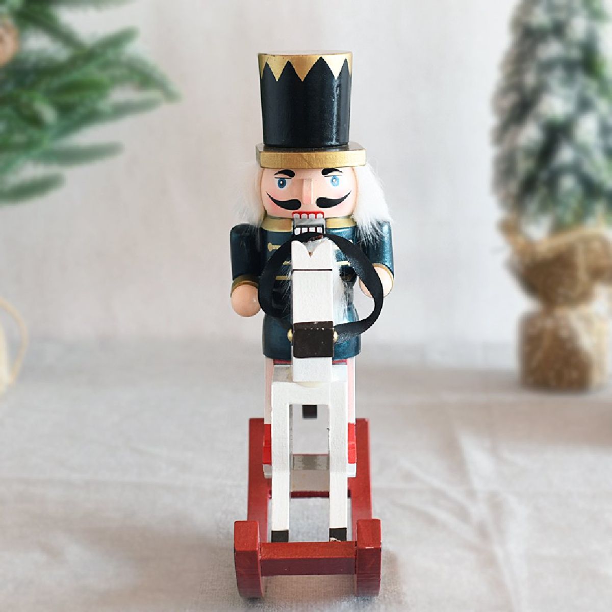 GENERICO - Cascanueces a Caballo 1402B 30cm Verde Oscuro