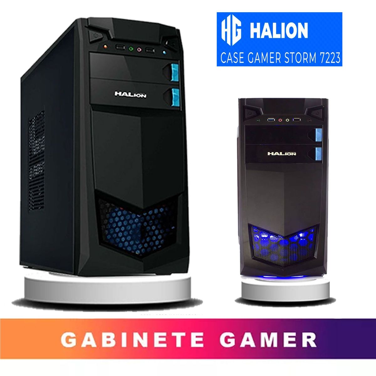 HALION - Computadora Pc Intel Core i5 3470  Monitor 22 fhd' RAM 8GB SSD 256GB