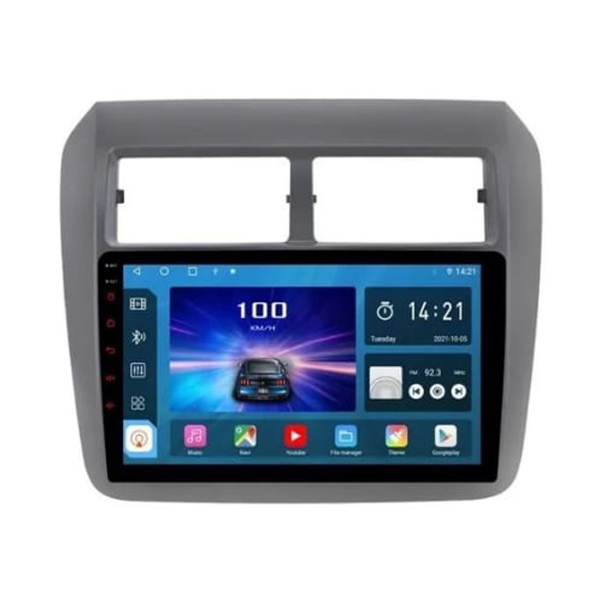 GENERICO - Autoradio Android Toyota Agya Wigo 2013-2019 2+32 8core Qled