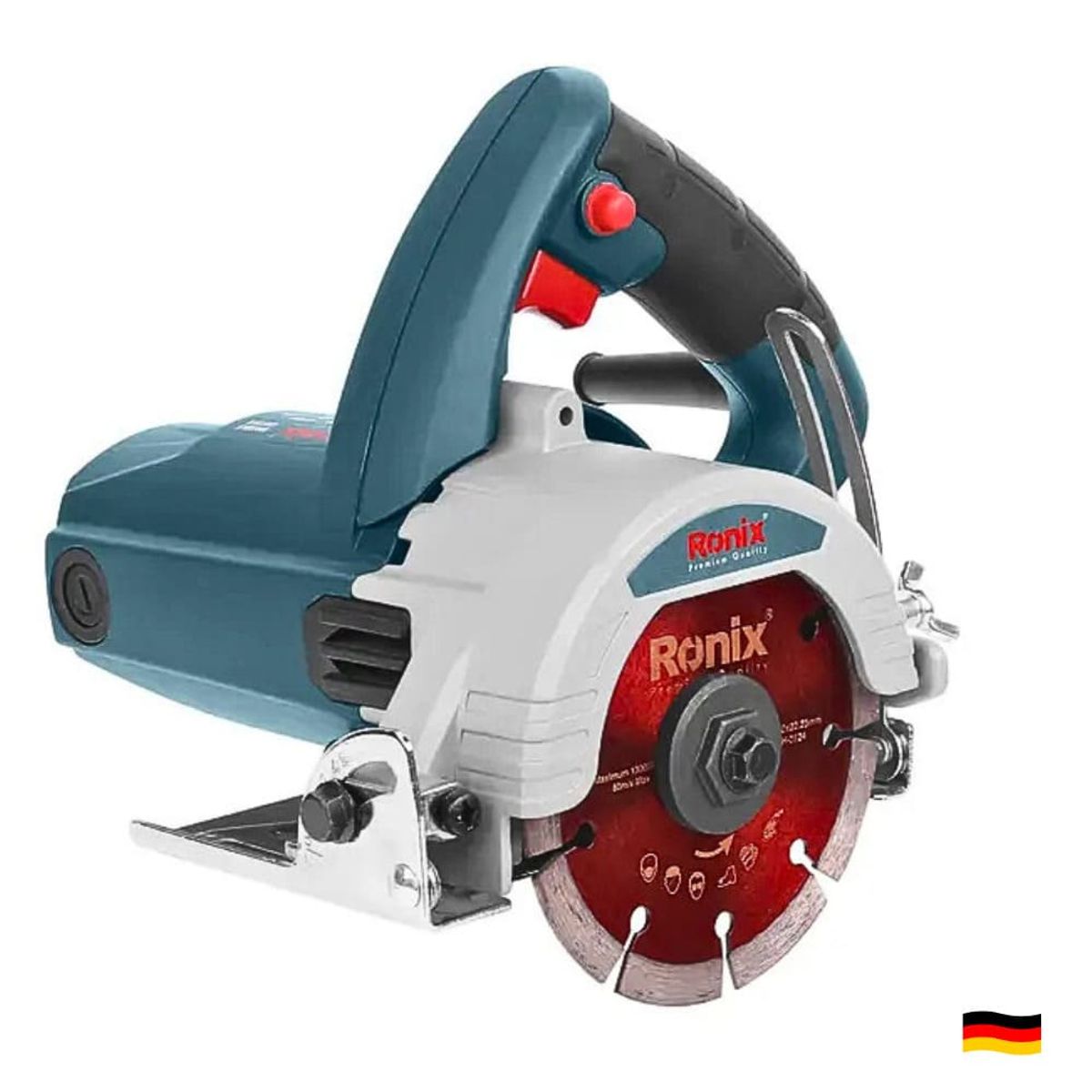 RONIX - Sierra Marmolera 1500W 115mm Cortadora de Marmol RONIX 3411