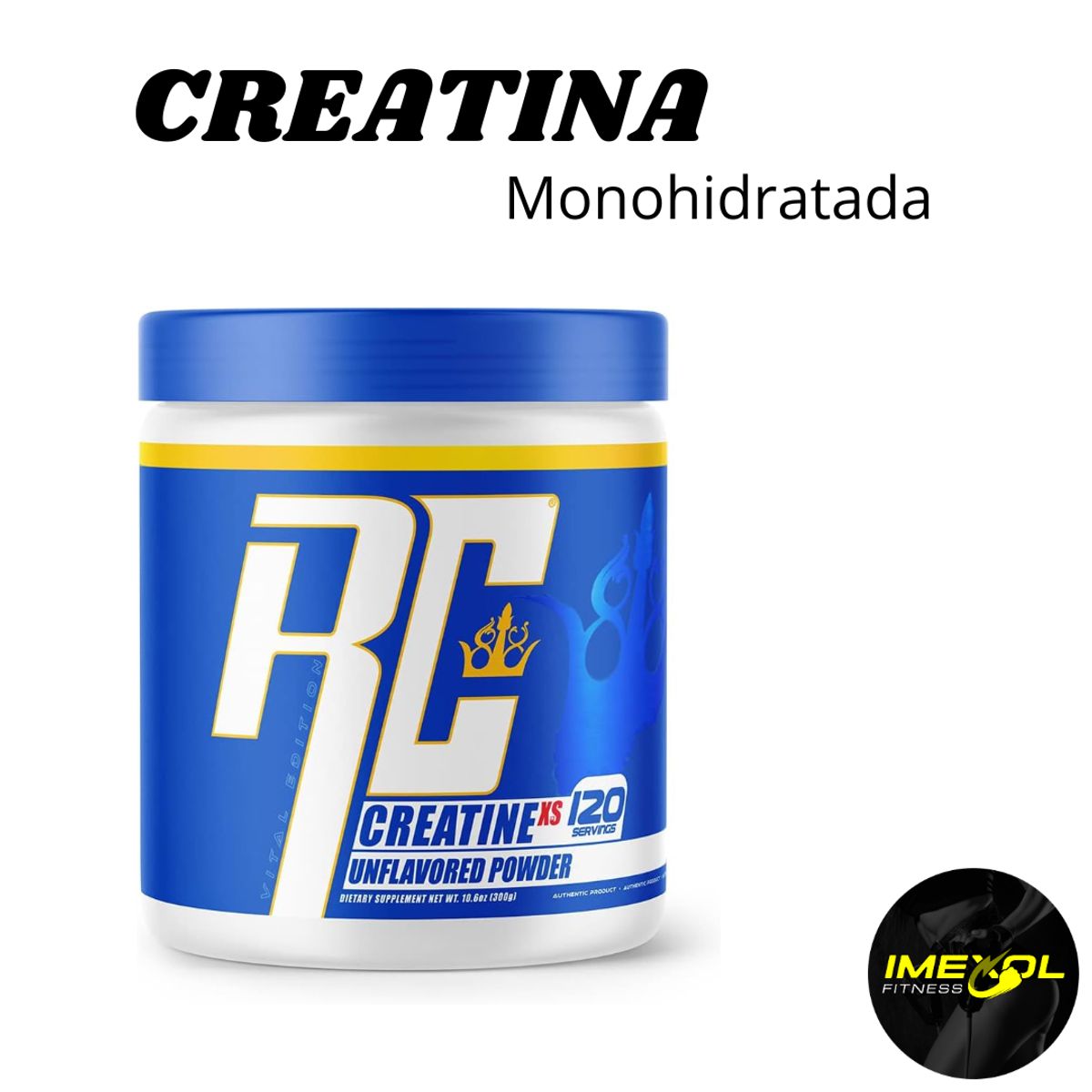 RONNIE COLEMAN - Creatina Monohidratada Ronnie Coleman 300gr +Shaker - Tienda Fisica