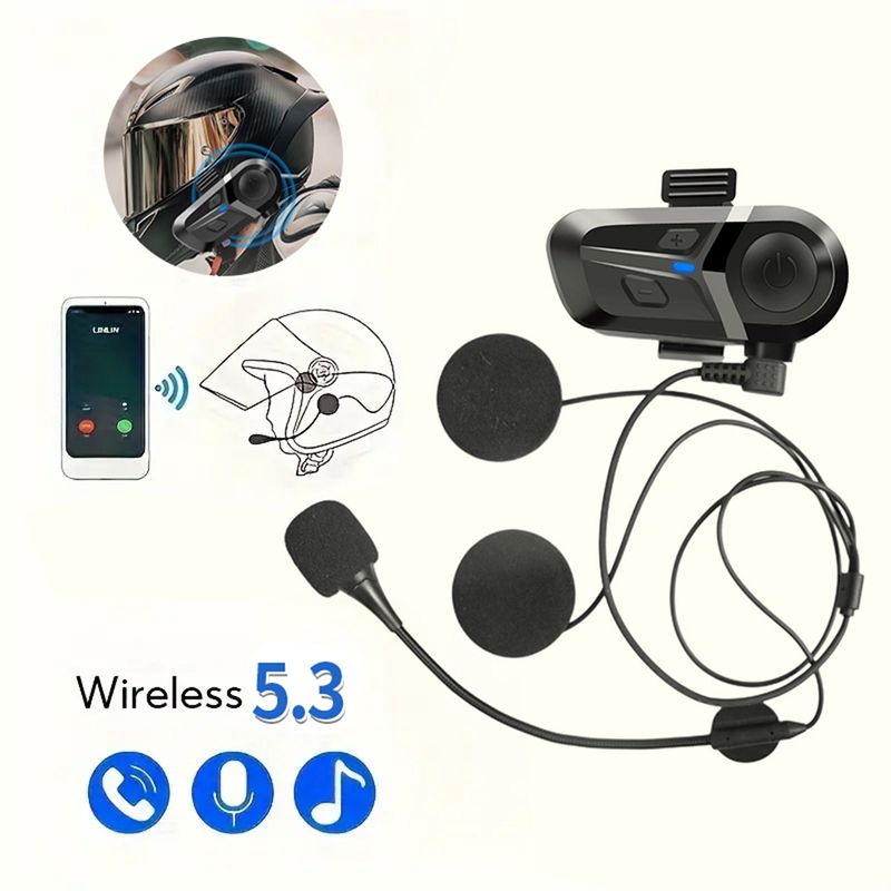 GENERICO - BLUETOOTH PARA CASCO DE MOTO BT53