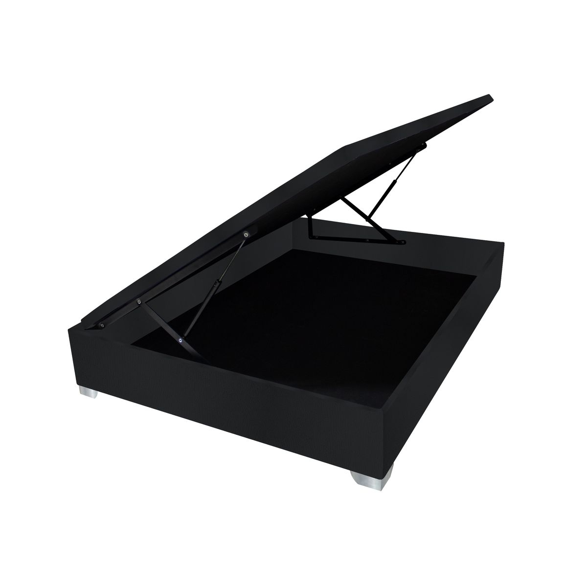 BARAKA HOME - Box Espacio Aytos 1.5 plz - Negro