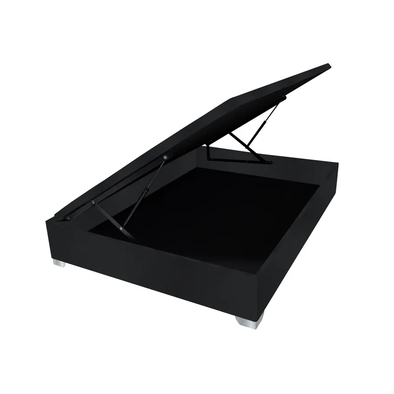 BARAKA HOME - Box Espacio Aytos 1.5 plz - Negro