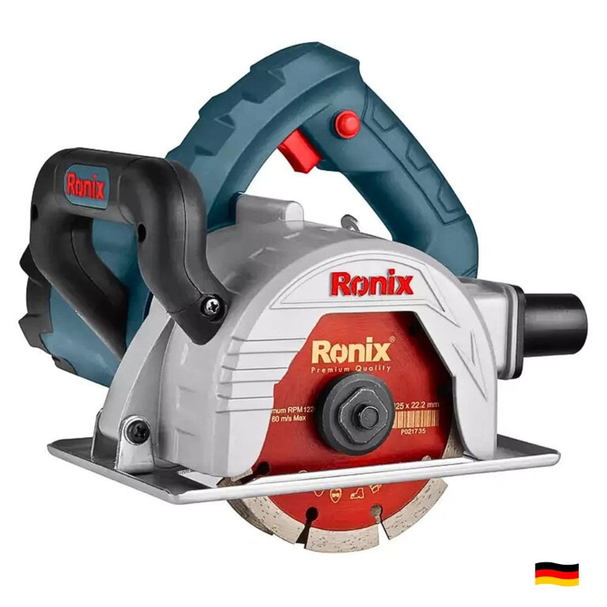 RONIX - Cortadora Acanalador 5″ 2000W de Concreto Doble Disco RONIX 3412