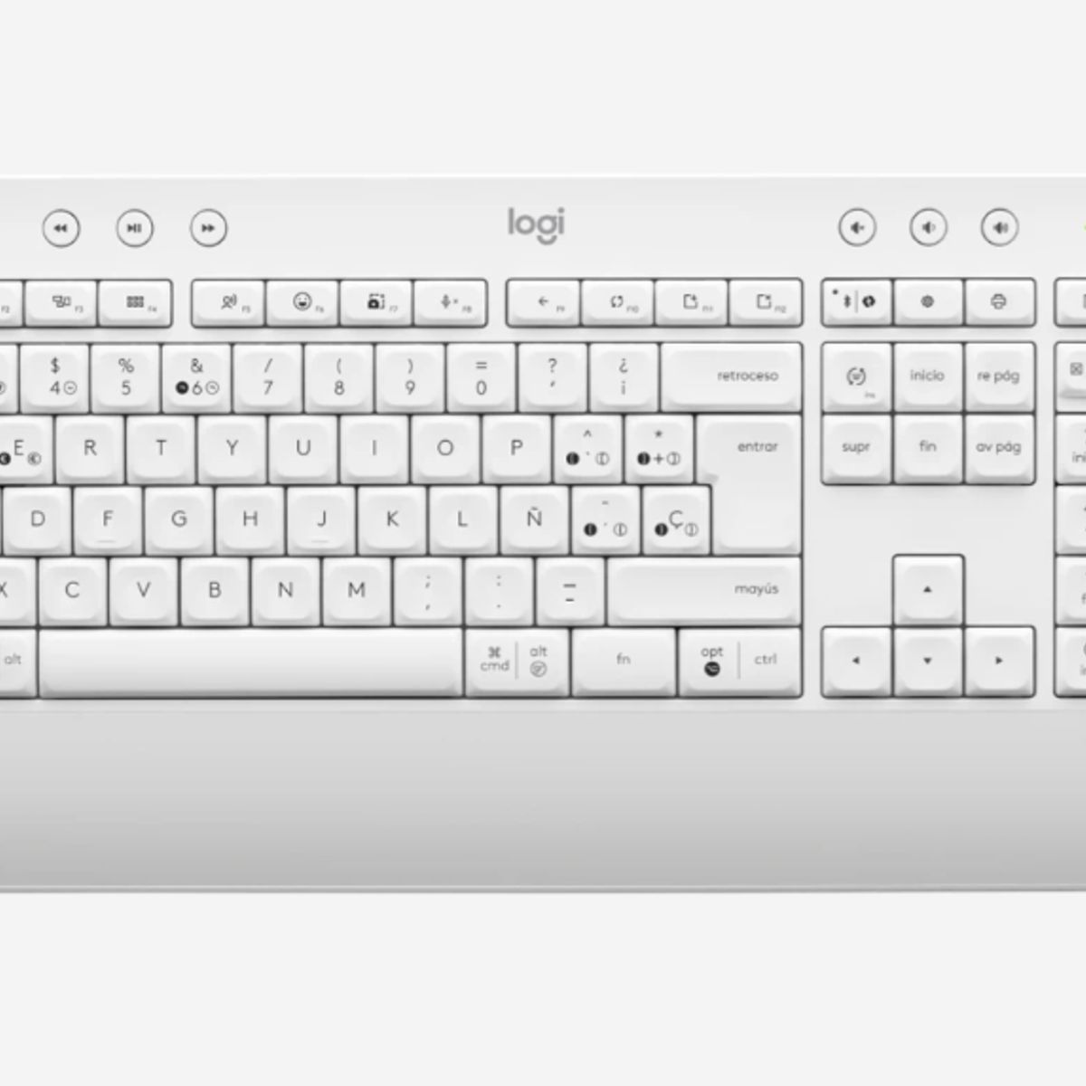 LOGITECH - TECLADO LOGITECH K650 BLANCO-WHITE